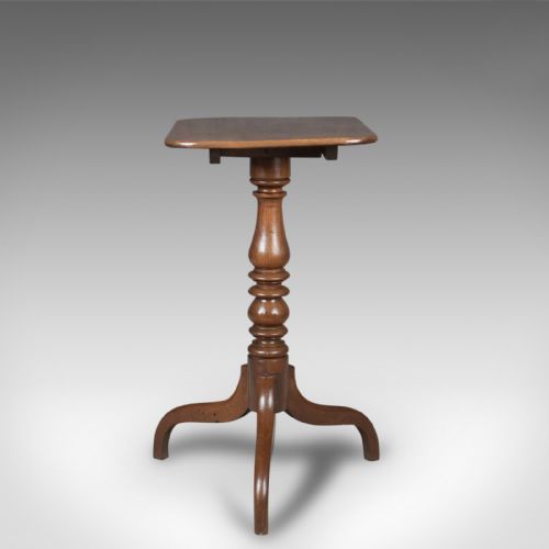 fig 3. Antique Tilt Top Wine Table, Mahogany, English, Georgian, Early C19th