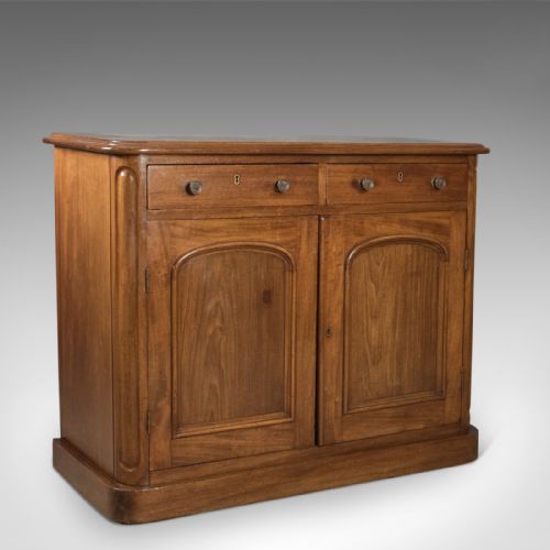 Victorian Ship's Buffet Cabinet, Hms Espiegle Nautical Cupboard, English C.1880