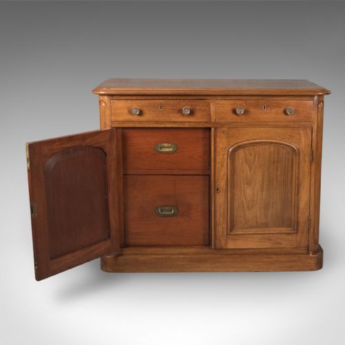 fig 6. Victorian Ship's Buffet Cabinet, HMS Espiegle Nautical Cupboard, English c.1880