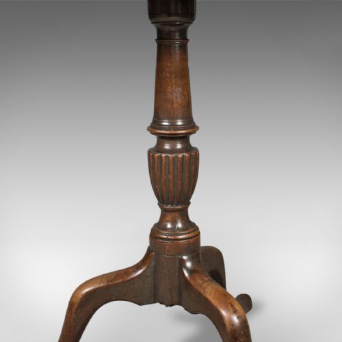 fig 2. Georgian Antique Tilt Top Table in Mahogany c.1800