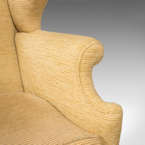 fig 4. Late Victorian Antique Wing Back Armchair, c.1900