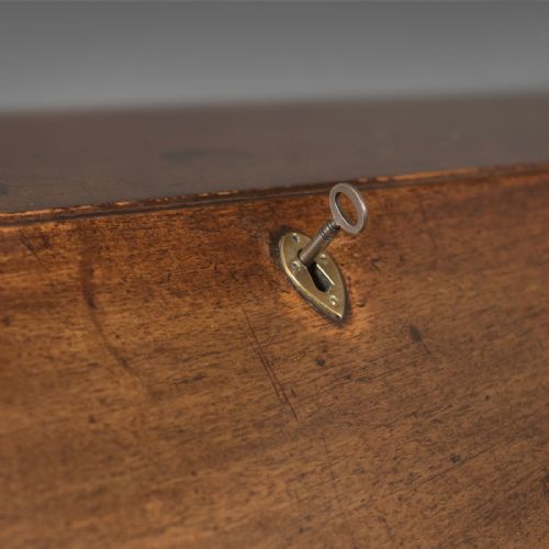 fig 3. Georgian Antique Bureau, 18th Century Mahogany, c.1770
