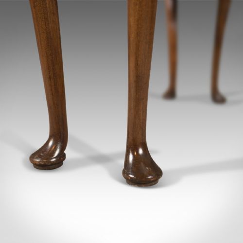 fig 3. Antique Drop Flap Dining Table, Mahogany, English, Early Georgian