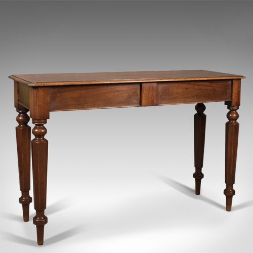 fig 1. Antique Console Table, English, Mahogany, Regency c.1820