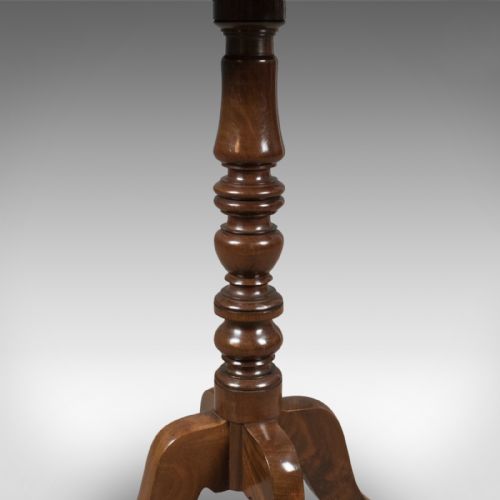 fig 3. Antique Wine Table, Mahogany, Victorian, English, Side c.1900