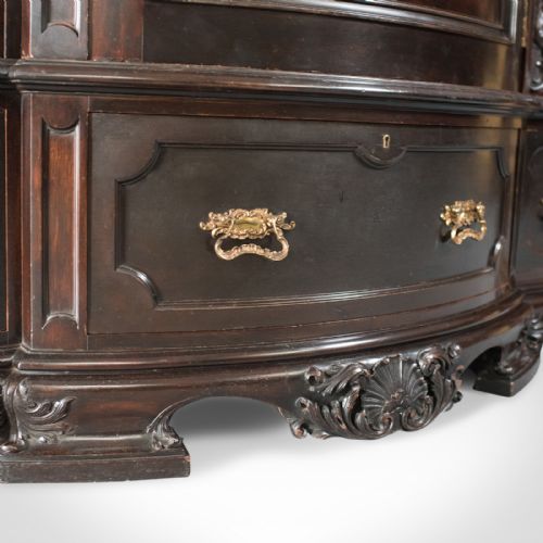 fig 5. Very Large Victorian, English, Antique Wardrobe. Compactum in Mahogany, c.1870