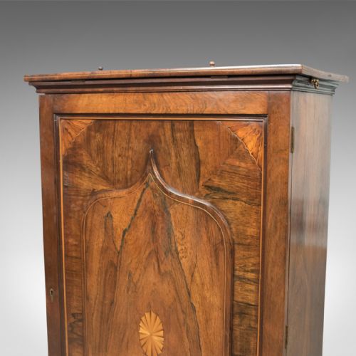 fig 3. English Regency Antique Music Cabinet with Stand, Rosewood c.1820