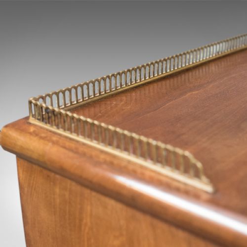 fig 2. Antique Cylinder Bureau, Victorian, English, Mahogany c.1850