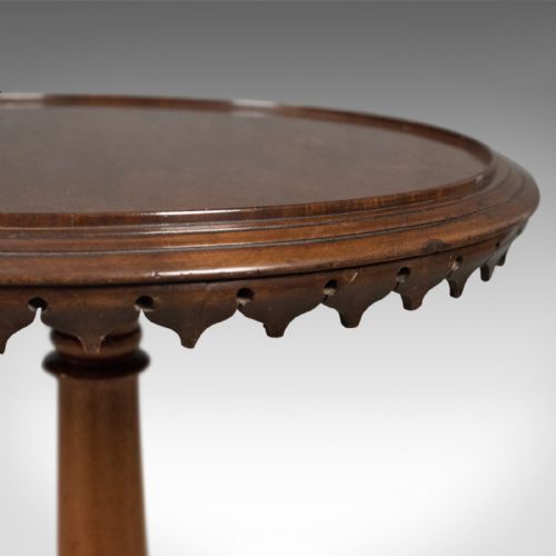 fig 1. Antique Club Wine Table, Mahogany, William IV, English, c.1830