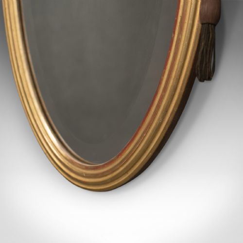 fig 3. Victorian Antique Wall Mirror, Giltwood & Gesso Frame, Jasperware Plaque, c.1890