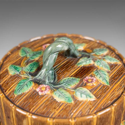 fig 2. Interpretation of George Jones Majolica Cheese Keeper,