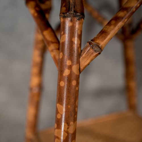 fig 3. Late 19th Century Antique Bamboo Table, Oriental, Victorian Circa 1890