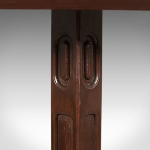 fig 3. Antique Lectern in Pitch Pine, English Book Rest Circa 1900