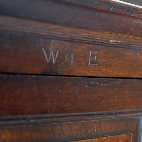 fig 4. Late Georgian Antique Press Cupboard, English, Oak, Housekeeper's Cabinet c.1780