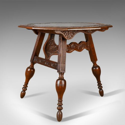 Antique Folding Table, Dutch, Friesland, Oak, Ships, Tavern, Campaign Circa 1880