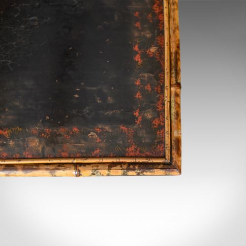 fig 4. Antique Bamboo Table, Occasional, Side, Oriental, Victorian Circa 1900