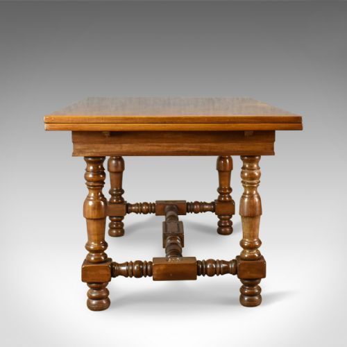 fig 2. Extending Dining Table, 8 - 10 Seater, Mahogany, French Circa 1920