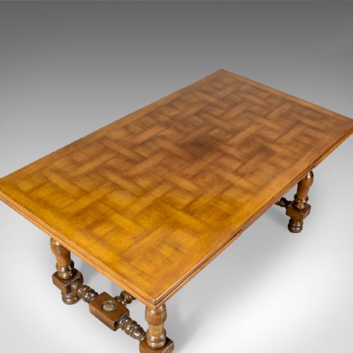 fig 3. Extending Dining Table, 8 - 10 Seater, Mahogany, French Circa 1920
