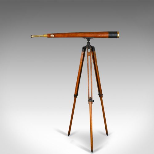 Antique Telescope, Tripod, 3" Refractor, Terrestrial Astronomical T Cooke & Sons
