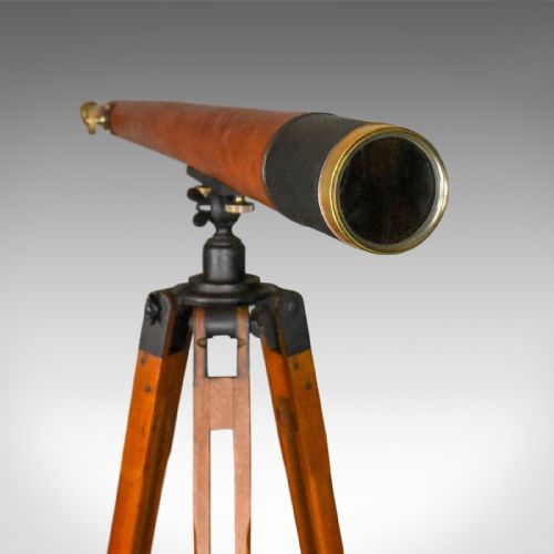 fig 1. Antique Telescope, Tripod, 3