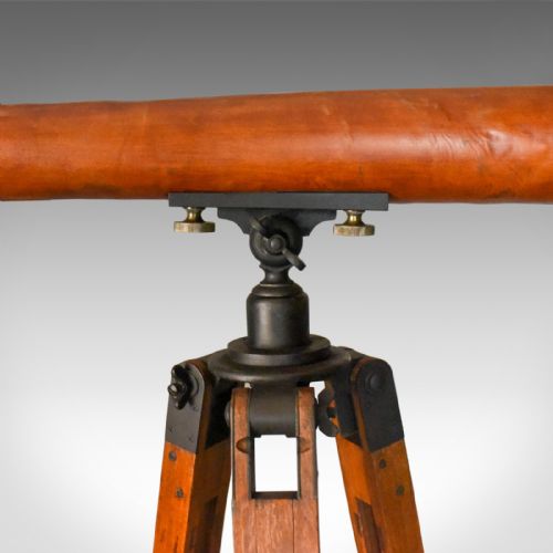 fig 4. Antique Telescope, Tripod, 3