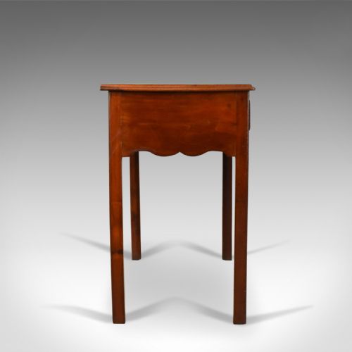 fig 2. Antique Lowboy, Mahogany, Late Georgian, English Side Table, Circa 1800