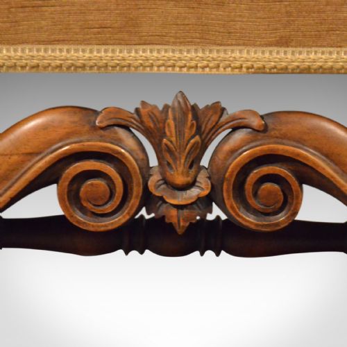 fig 1. Antique Elbow Chair, English, Walnut, Armchair, Victorian, Circa 1880