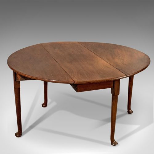 fig 3. Antique Drop Flap Dining Table, Mahogany, English, Georgian, C18th Circa 1800