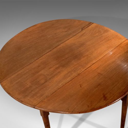 fig 4. Antique Drop Flap Dining Table, Mahogany, English, Georgian, C18th Circa 1800