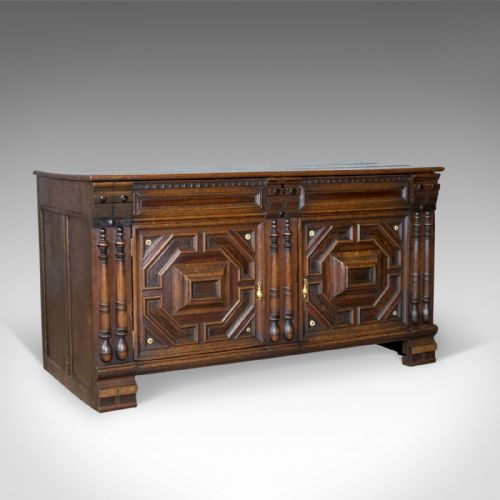 Antique Chest, French Coffer, Oak, Early 19th Century Circa 1800