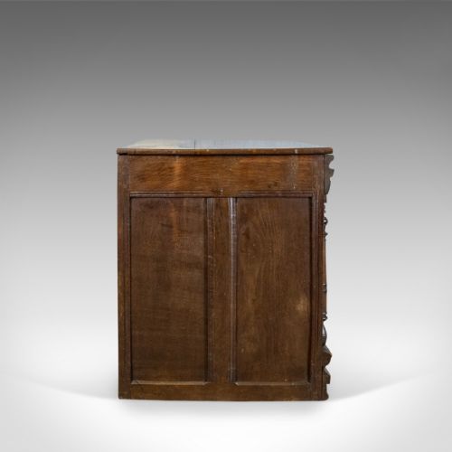fig 1. Antique Chest, French Coffer, Oak, Early 19th Century Circa 1800
