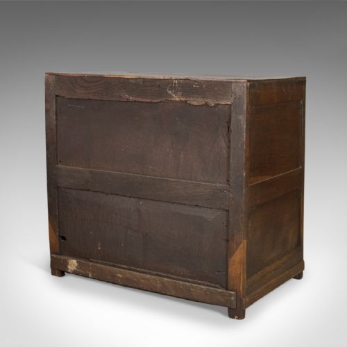 fig 3. Antique Chest of Drawers, English, Oak, Late 17th Century, Circa 1690