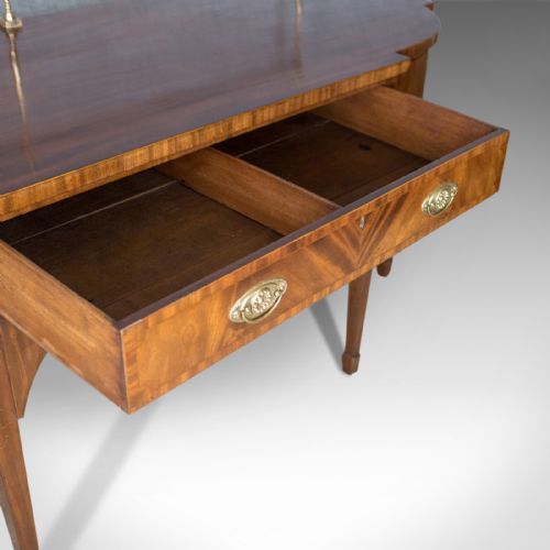 fig 6. Large Antique Sideboard, English Regency, Server, Mahogany, Sheraton Circa 1820