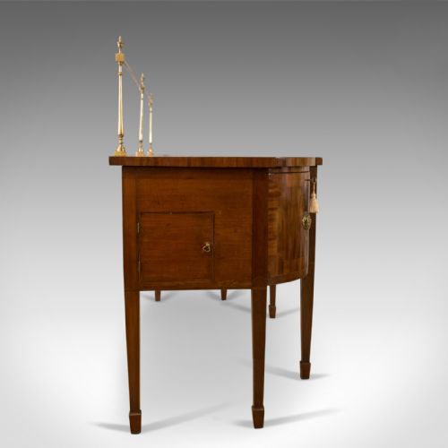 fig 2. Large Antique Sideboard, English Regency, Server, Mahogany, Sheraton Circa 1820