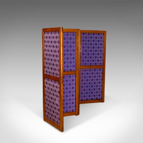 fig 1. Antique Screen, English, Victorian, Room Divider, Photographer's Prop Circa 1860