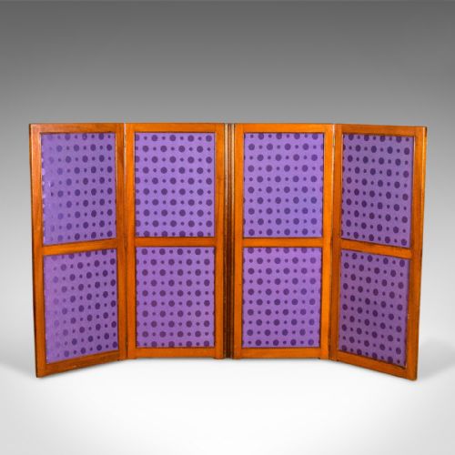 fig 3. Antique Screen, English, Victorian, Room Divider, Photographer's Prop Circa 1860