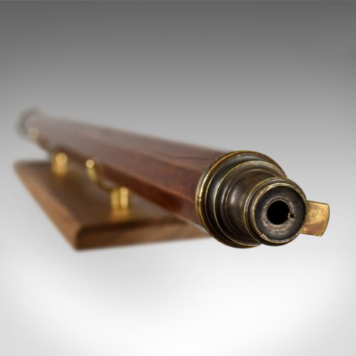 fig 3. Antique Telescope on Stand, English, Terrestrial, Astronomical, Circa 1750