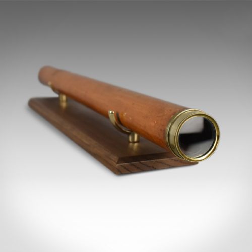 fig 1. Antique Telescope on Stand, Terrestrial, Astronomical, English Circa 1770