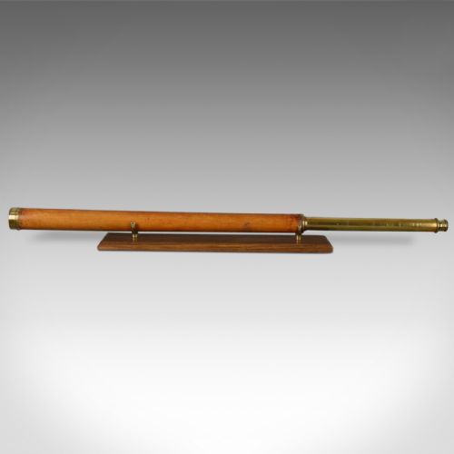 fig 4. Antique Telescope on Stand, Terrestrial, Astronomical, English Circa 1770