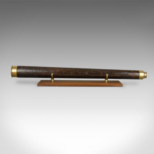 Antique Telescope, Single Draw Terrestrial Refractor, Dollond London Circa 1800