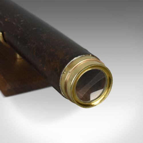 fig 2. Antique Telescope, Single Draw Terrestrial Refractor, Dollond London Circa 1800