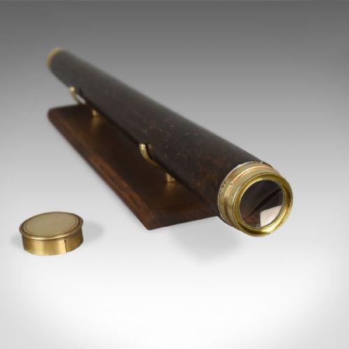 fig 3. Antique Telescope, Single Draw Terrestrial Refractor, Dollond London Circa 1800