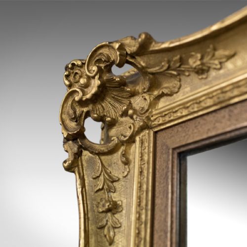 fig 3. Antique Wall Mirror, English, Victorian, Picture Frame, 19th Century Circa 1900