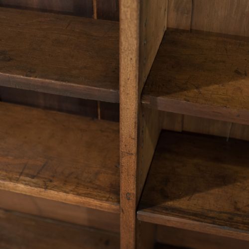 fig 3. Antique, Bookcase, English, Oak, Victorian Book Shelf, Ecclesiastical Circa 1850