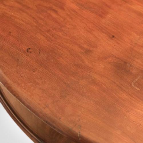 fig 2. Antique Console Table, English Victorian Mahogany Serving Circa 1860