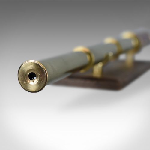 fig 4. Antique Telescope, Three Draw Refractor, English, Georgian Dollond Circa 1800