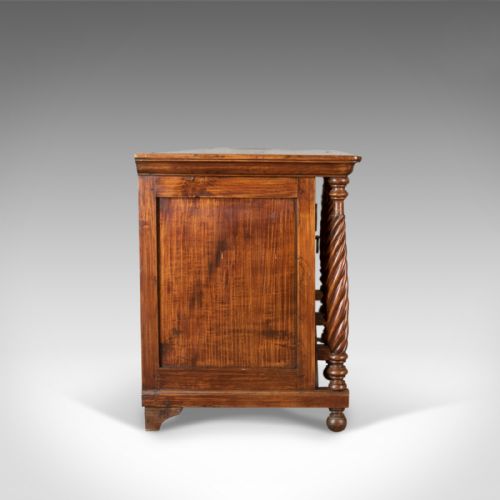 fig 2. Antique Sideboard, Edwardian, Colonial, Fruitwood, Early 20th Century
