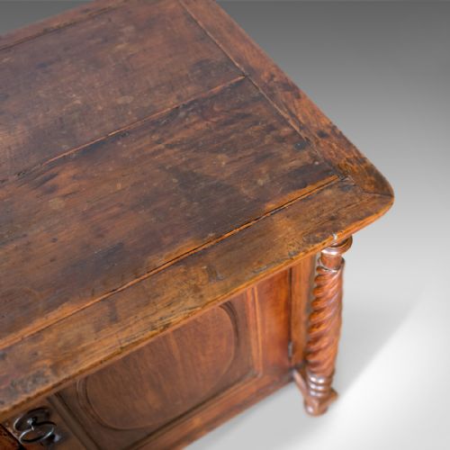 fig 4. Antique Sideboard, Edwardian, Colonial, Fruitwood, Early 20th Century