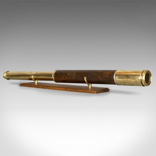 fig 1. Antique Telescope, Dollond 'Day or Night' Terrestrial, Astronomical Circa 1850