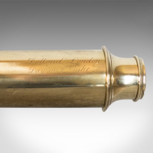 fig 3. Antique Telescope, Dollond 'Day or Night' Terrestrial, Astronomical Circa 1850